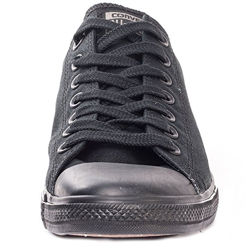 Image of Converse Chuck Taylor All Star Lean Ox Mens Trainers Black Black - 3 UK