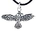 Kiss of Leather Kleiner Raben Anhänger aus 925 Sterling Silber Nr.28