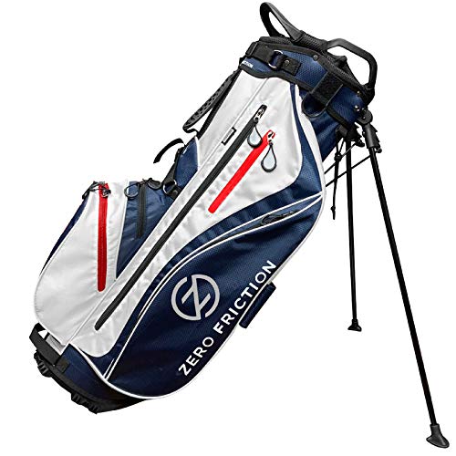 Zero Friction Navy Golf Stand Bag, Bonus 40
