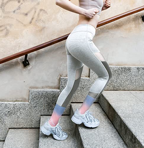 Uzis Compression Crew Socks With Arch And Ankle Support Cushioned Sole For Running, Hiking, Basketball - 3 Pairs #TOP6