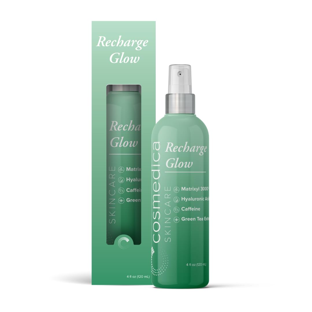 Amazon.com: Cosmedica Skincare Recharge Glow Mist with Caffeine