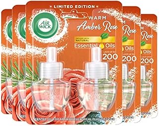 Air Wick Air Freshener, Electrical Plug-In, Crisp Linen and Lilac, Refill 19 ml x 2 (Pack of 5)