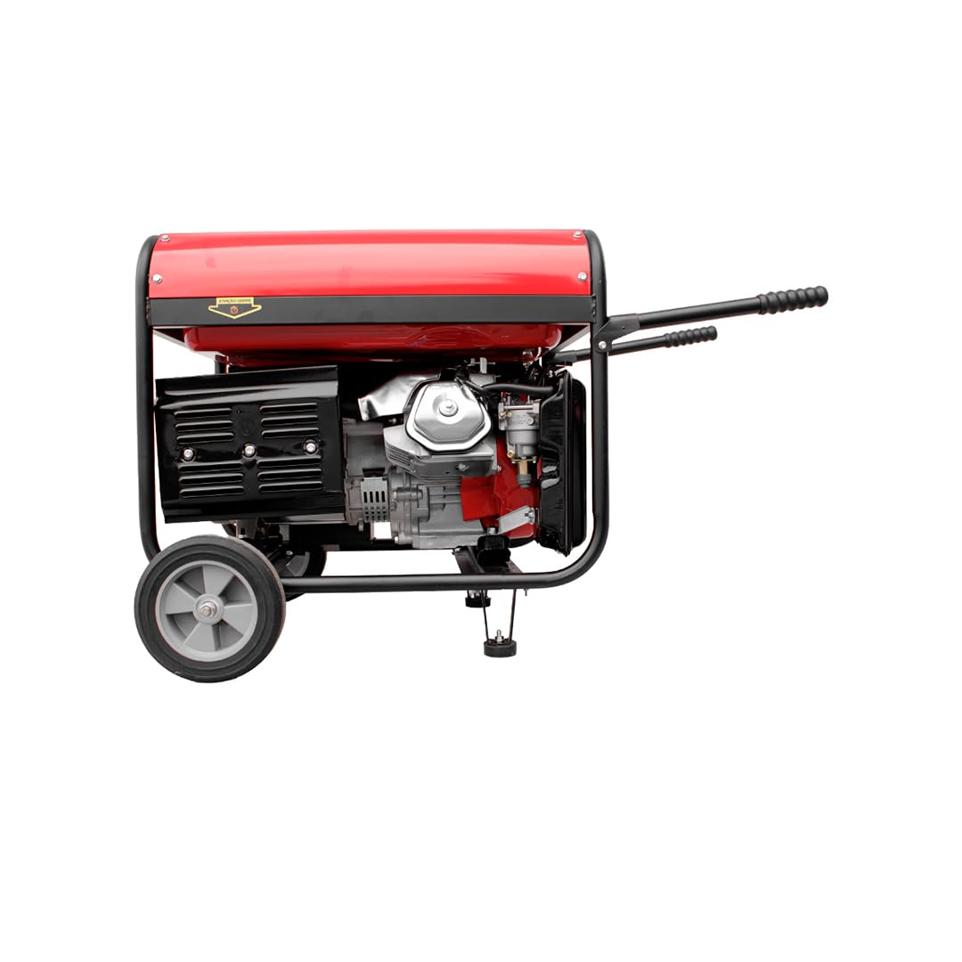 Bricoferr Generador Gasolina - 6.5 KVA, 15HP Monofásico