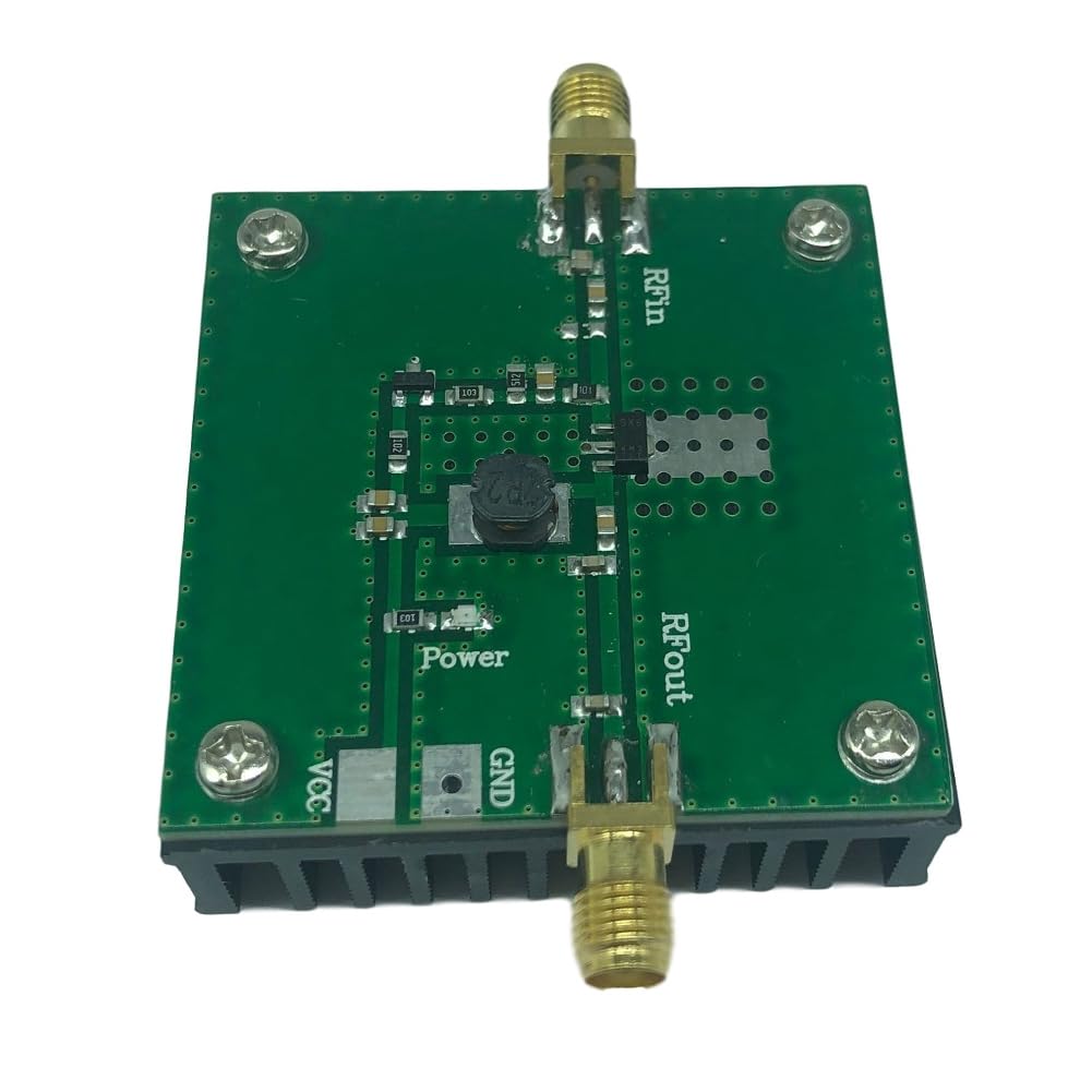 1 PCS Multifonction Pratique Haut Débit Amplificateur de Puissance Émetteur Amplificateur Module 433Mhz 5W PCB + Métal
