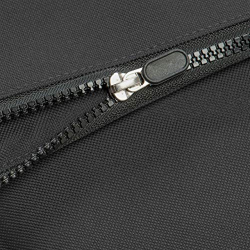 Furhaven Deluxe Multi-Panel Hard Bottom Platform Bridge Backseat Protector w/ Travel Bag - Black, One Size by Furhaven - Image 4
