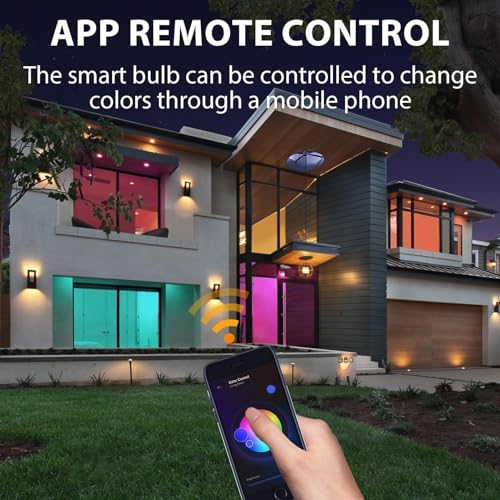 Bayonet Smart Bulb,15W Bluetooth Colour Changing Light Bulb E27 16 Million Colors Tunable White 2700K-6500K for Alexa and Google Home Remote Control by APP No Hub Required 1 Pack - Image 6