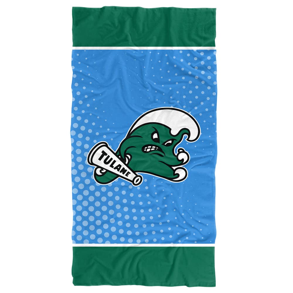 LOGOVISION Tulane University Beach Towel/Bath Towel, 30