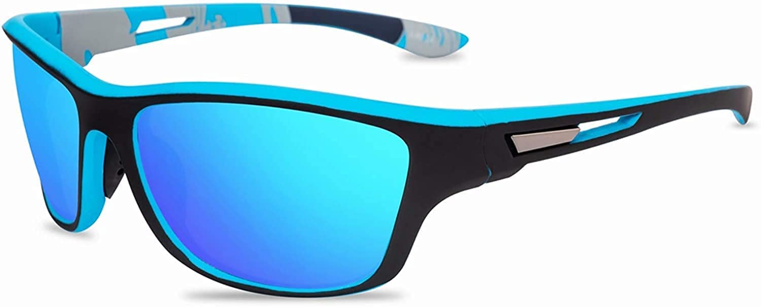 Sports Polarized Men Square Sunglasses Sky Pack Of 1