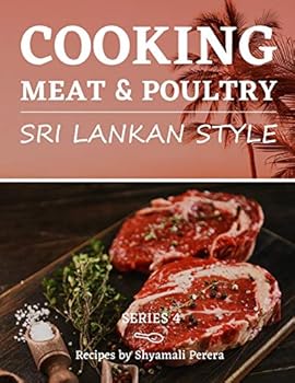 Paperback Cooking Meat & Poultry: Sri Lankan Style Book