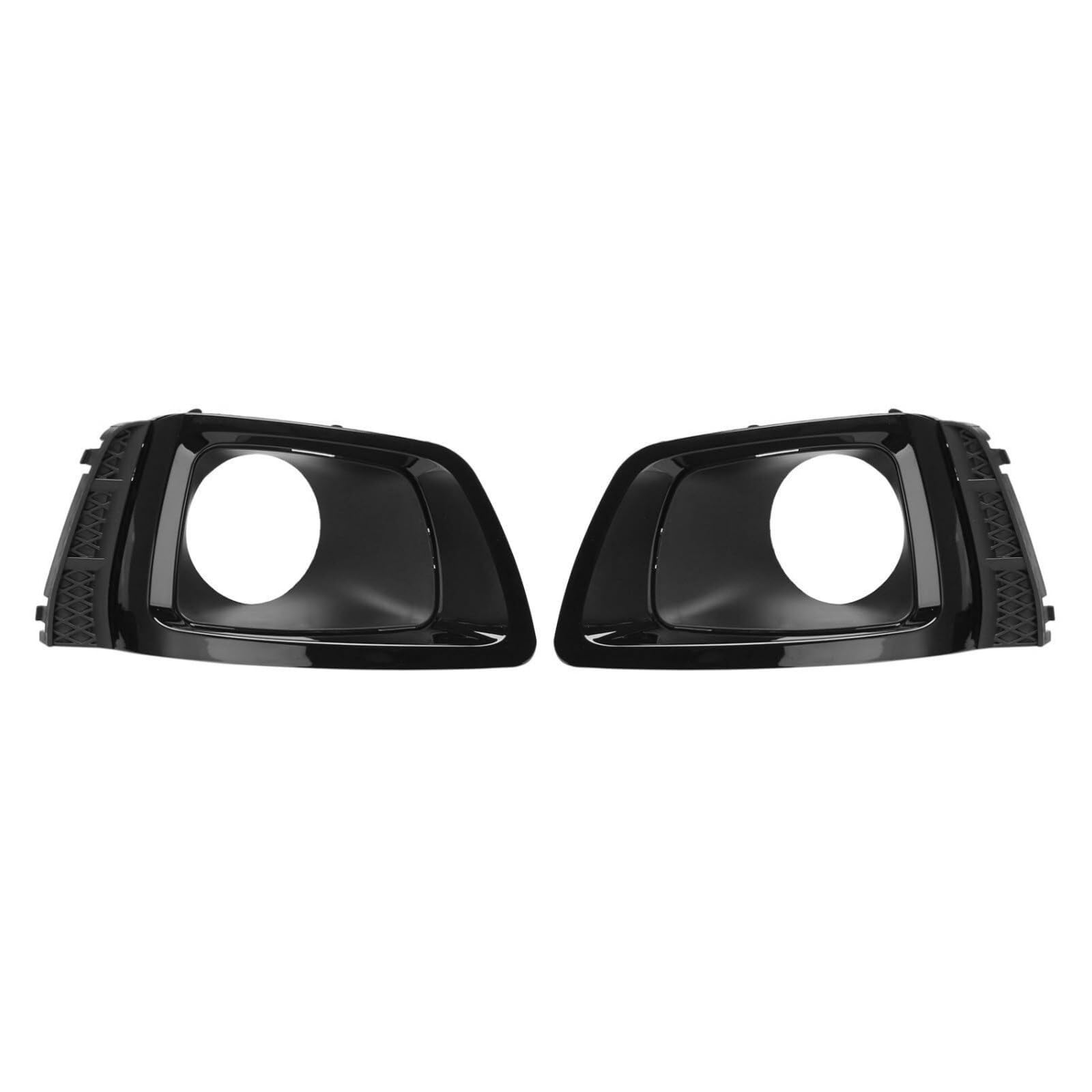 Para Subaru Para Forester XT 2014-2016 Parrilla delantera con luz antiniebla LED Cubre Lente de Faro Transparente