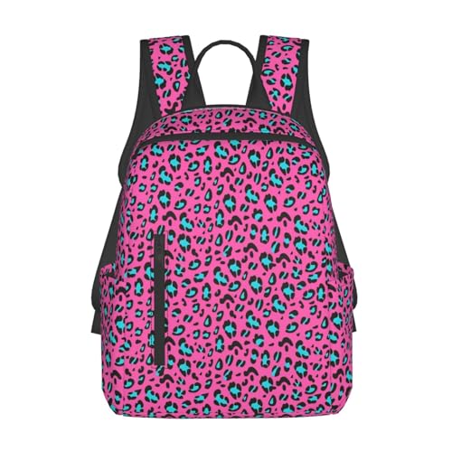 Sac à dos léger léopard contre la fatigue du dos pour le travail