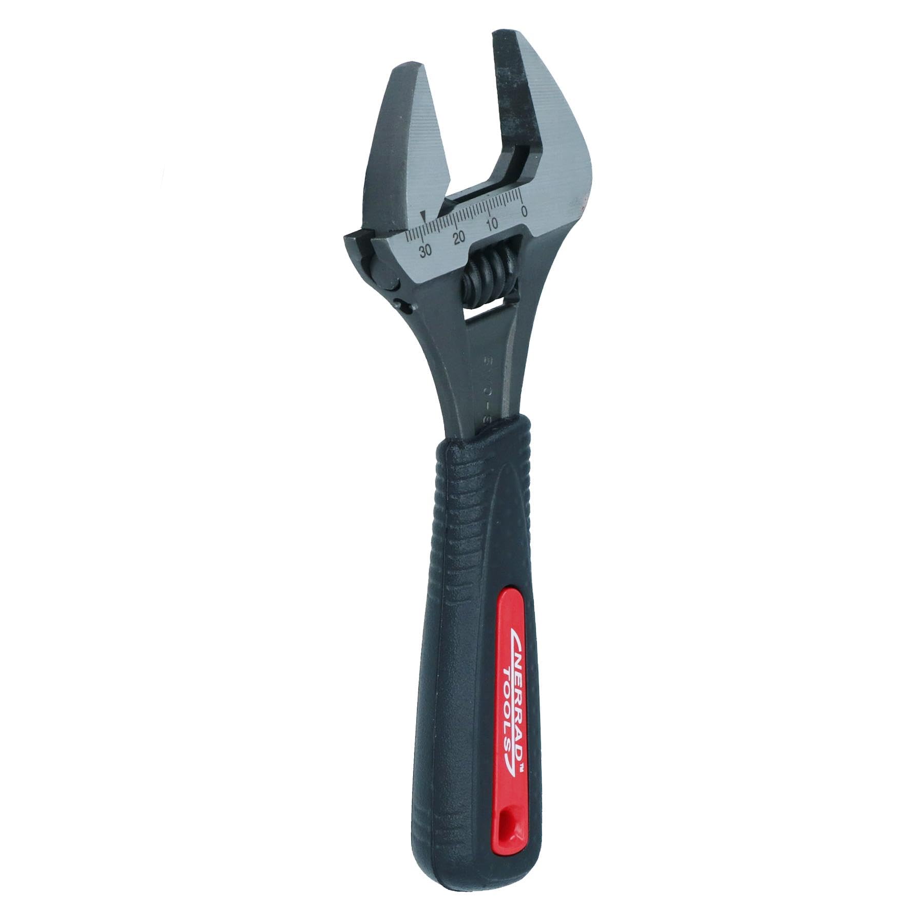 AB Tools Clé à molette extra fine de 15,2 cm, poignée ergonomique 0 – 34 mm