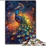  Puzzle 1000 pièces sur Le Monde Animal Africain pour Adolescents et Adultes, idéal pour Passer des Vacances relaxantes et relaxantes, avec Affiche et fiche de Questions-réponses Assorties (50x75cm)