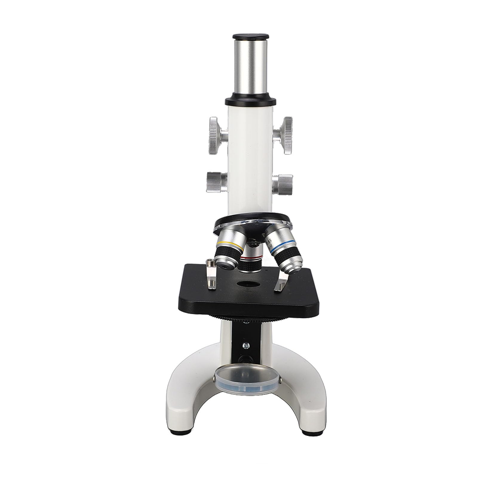 Omabeta Kit Microscopio Monoculare in Acciaio Inossidabile 640X HD per Visione Chiara, Ricerca Sui Tessuti e Altro con Custodia per Ricercatori di Laboratorio