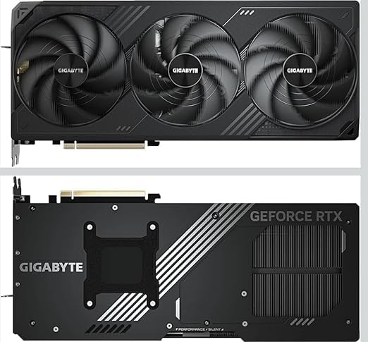 Image of GIGABYTE Geforce RTX 5090 WINDFORCE OC pci e x16 32G Graphics Card, WINDFORCE Cooling System, 32GB 512-Bit GDDR7, GV-N5090WF3OC-32GD Video Card