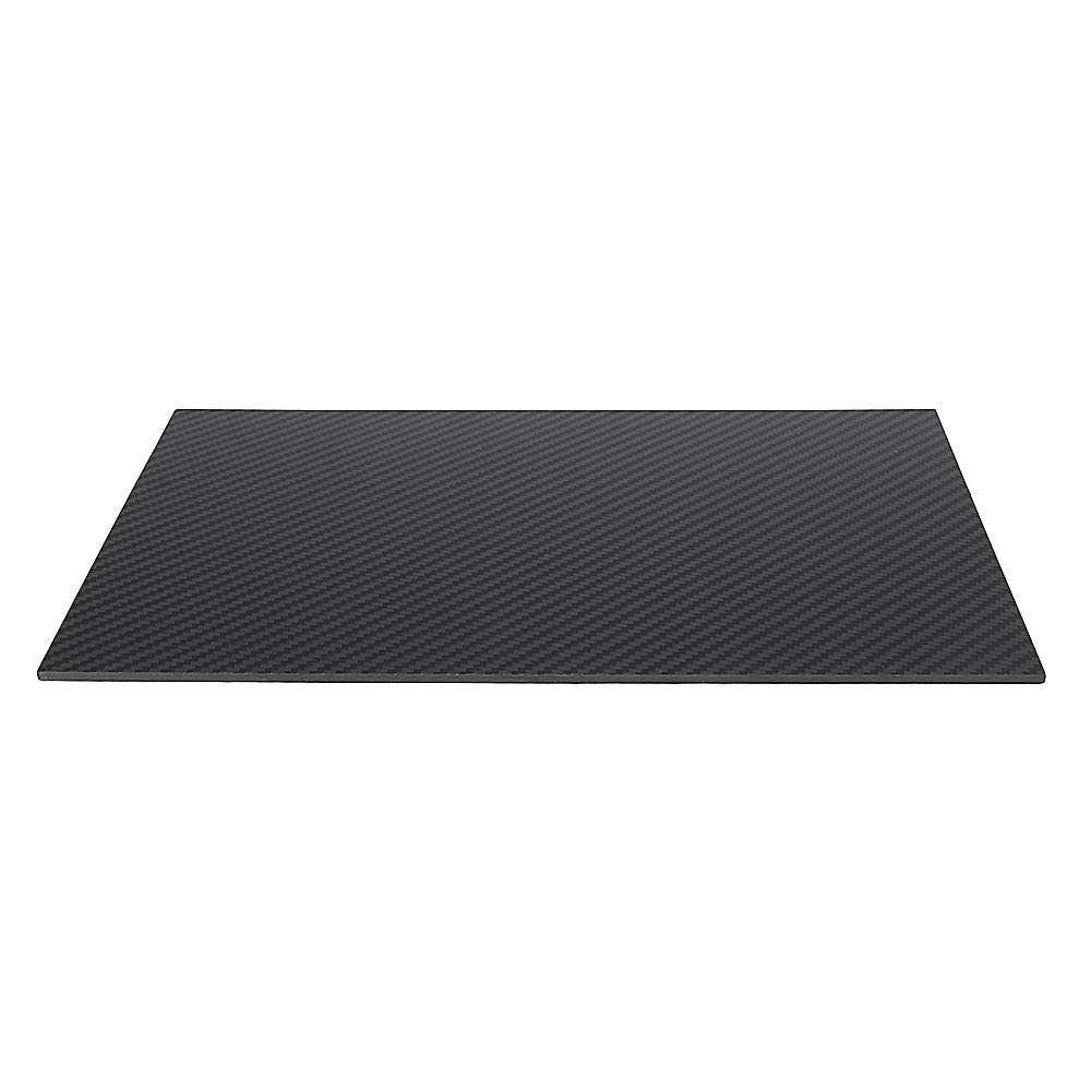 CCChaRLes 250X420Mm 3K Pannello In Fibra Di Carbonio Pannello In Fibra Di Carbonio Tessuto Opaco Pannello Opaco Spessore 0,5-5Mm - 0,5 millimetri