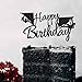 Arthsdite 1Pc Rock Climbing Happy Birthday Cake Topper,Hiking-Themed/Sports Theme Birthday Cake Decorations, Rock Climbing Party Or Climbing-Themed Mountain Top Party Decoration
