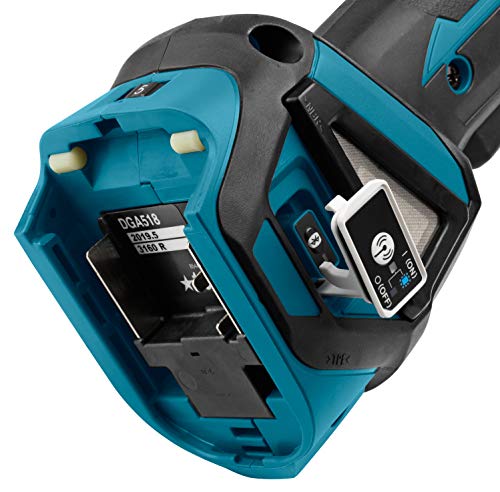 Meuleuse 125mm sur accu LXT 18V avec interrupteur de poignée + Makpac sans accus ni chargeur DGA518ZJU - vue 4