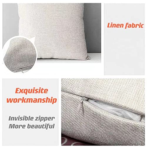 Hysing Astronauts Surf Throw Pillow Covers 18 X 18 Inch,Surfboard Space Stars Planets Ocean Artwork Linen Square Pillow Cases Decorative Cushion Cover For Sofa Bedroom Living Room #TOP4