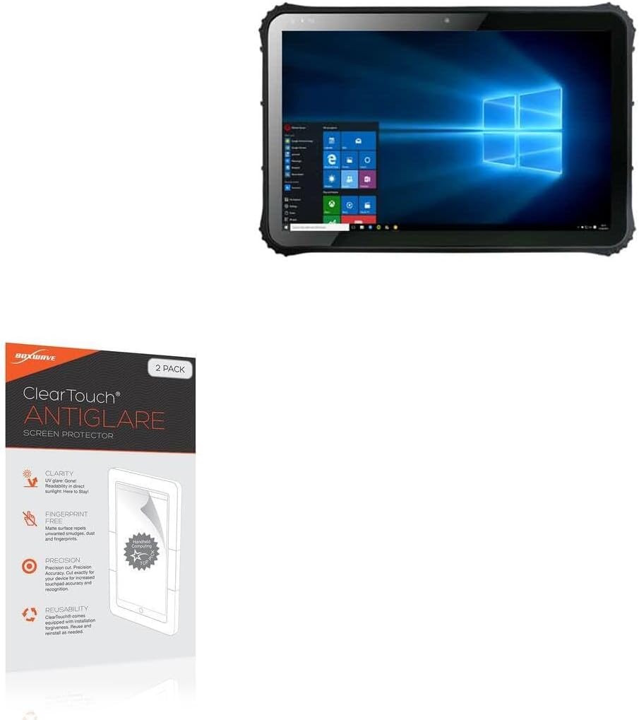 Tablet Technologies Conker NX8 Screen Protector, BoxWave [ClearTouch Anti-Glare (2-Pack)] Anti-Fingerprint Matte Film Skin for Tablet Technologies Conker NX8