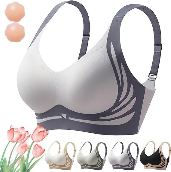 Caralush Lushfitting Powerful Push up Seamless Bra Powerful Anti-Sagging Super Gather Wireless Underwear Bra 2025 Caralush Lushfitting Powerful Push up Seamless Bra Powerful Anti-Sagging Super Gather Wireless Underwear Bra 2025