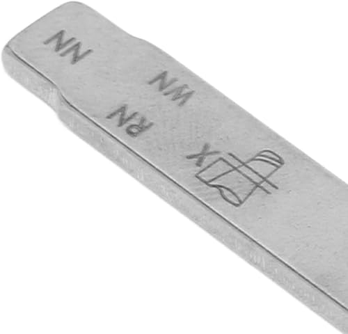 Miniatura 9 de Regla de medición de implantes dentales, regla de medición de implantes dentales, en forma de T, acero inoxidable, escala transparente, resistente