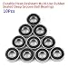 10pcs Rodamientos de Bolas Multiusos Rodamientos Rígidos de Goma 6001-2RS Rodamientos (12x28x8mm)