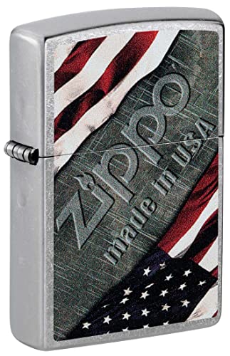 : American Flag And Metal - Street Chrome 81404