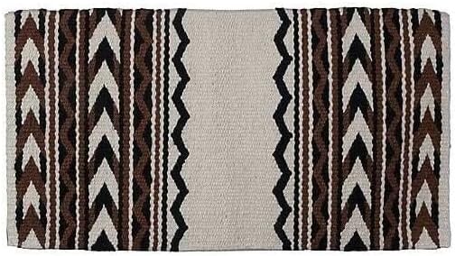 Western Show Horse Saddle Blanket New Zealand Wool Western Design Handmade Saddle Blanket Top Wool Pad Sensor Flex (Customization Available) ZB-002