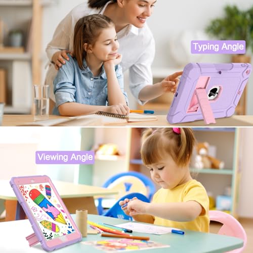 Coque de protection antichoc pour iPad 10.2 avec support et porte-crayon intégrés - 5