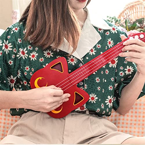 Ukulele Cute Cat Shape Guitar Beginner Concert Children Musical Instrument Ukulele Children Gift Easy to Learn Guitar (Color : Blue) (Green) - Les Beatles, Paul McCartney, John Lennon, RIngo Starr, George Harrison Ukulele Cute Cat Shape Guitar Beginner Concert Children Musical Instrument Ukulele Children Gift Easy to Learn Guitar (Color : Blue) (Green) – Image 5