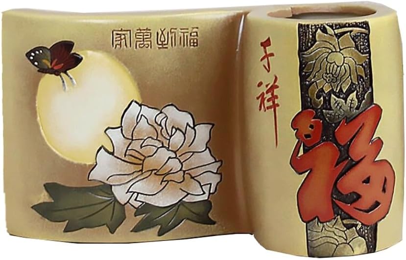 Penholder, desk, gift, decoration, ceramic handicrafts