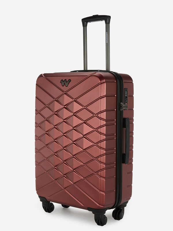 Image of Wildcraft Poly Carbonate Exterior Saiph Luggage Bag /Trolley Bag /Suitcase for Mens & Womens | Unisex Luggage Bag with Wheels | Trolley Bag