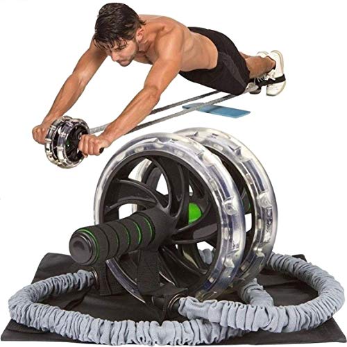 FOTN Las Bandas de Resistencia para Las piernas y los glúteos 60cm AB Separar la Rueda del Rodillo de la Cuerda de la Cintura Abdominal Que Adelgaza el Equipo de Fitness