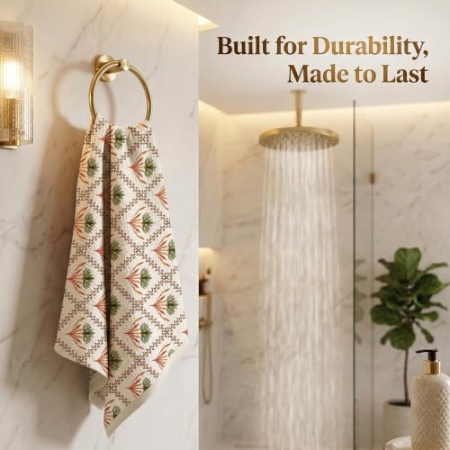 Image of Mafatlal Madhuban 250 GSM Waffle Towel | 147 x 76 cm | Textured Bath Cloth for Body Cleansing, Gentle Scrubbing, Bathing Routine and Daily Hygiene | Teal Green