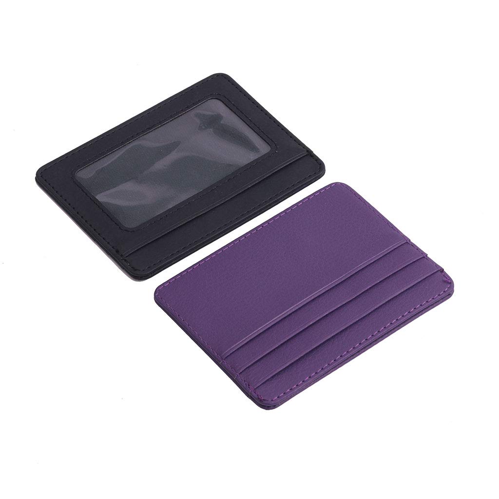 Mini Portafoglio Uomo Porta Carte Di Credito, Sei Scomparti E - Foto 5