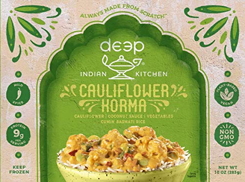 Tandoor Chef Vegetable Korma with Dal Rajastani and Cumin-Infused Basmati Rice, 10-Ounce Boxes (Pack of 12)
