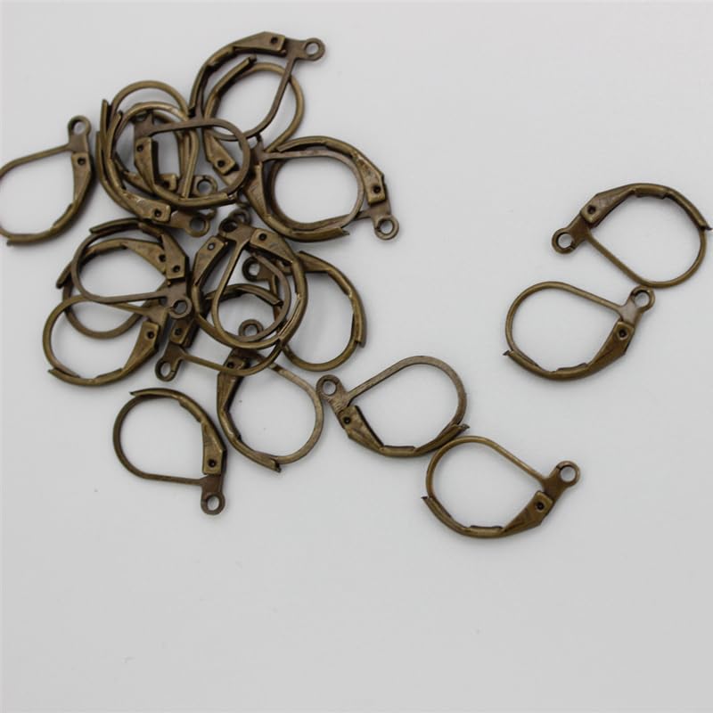 10/100 stks/partij 15x12mm Goud Frankrijk Hendel Oorbel Haken Draad Instellingen Basis Oorbellen Hoops Voor Sieraden maken Vinden Benodigdheden kopen vanaf een prijs van 1.11