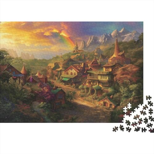 Puzzle 1000 piezas contra el estrés diario: la relajación en el hogar que necesita