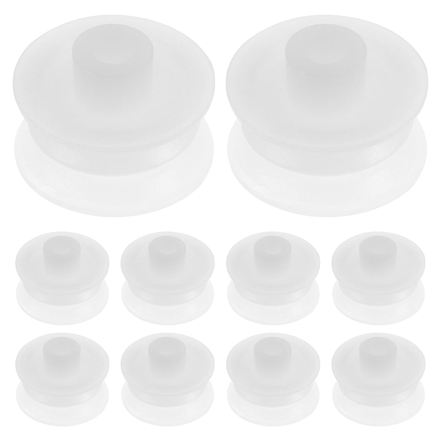 10pcs Plastic Pulley Wheel for Tape Recorders - 1.9mm Hole Single-Groove V-Belt Pulley for Cassette Decks, DIY Toy Models, Robotics Projects, & Audio Equipment