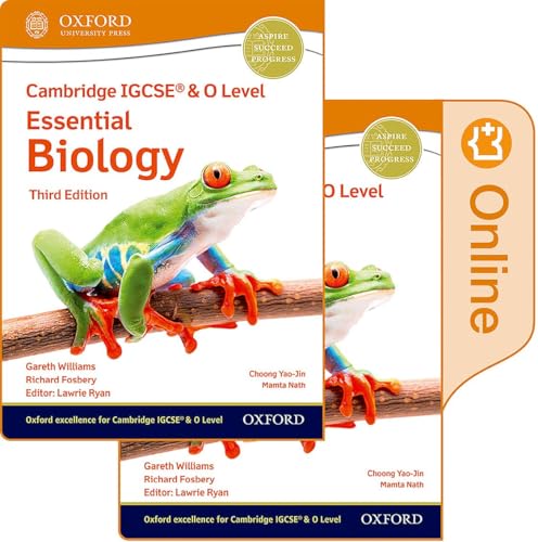 NEW Cambridge IGCSE & O Level Essential Biology: Print & Enhanced Online Student Book Pack (Third Edition)
