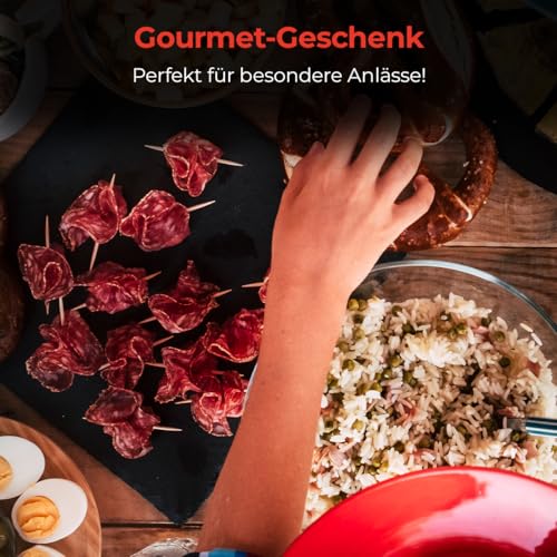Iberisches Cebo-Lendenstück, 50% iberische Rasse – Vakuumgeschnitten für maximale Frische – Traditioneller und Gourmet-Geschmack – Iberisch (Packung mit 5 Umschlägen)