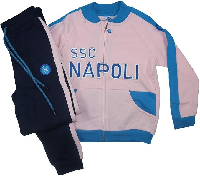 ssc napoli Tuta Felpata Neonato/Bambino N90561-N90537-N90562 : Amazon.it:  Abbigliamento
