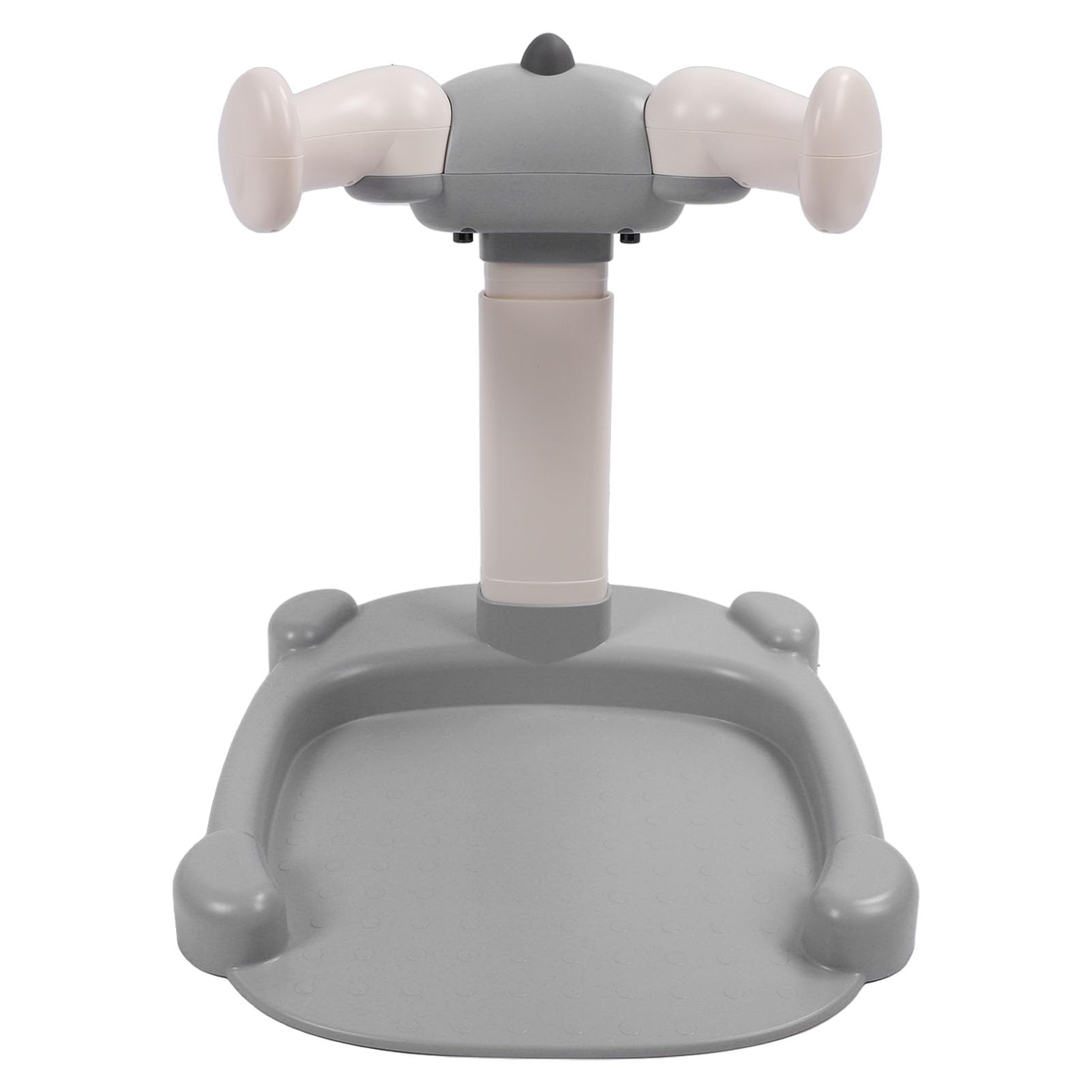 Baby Hug Bath Tower, Non Slip Toddler Shower Stand Wsparcie, kąpiel krzesła do kąpieli, ręce matki, łatwa konfiguracja (Gray)