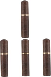 Plastic Containers 4pcs Needle Loader Wooden Ebony Stainless Steel Plastic Container
