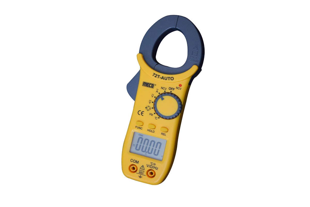 Meco 72t-auto Digital Clamp, Battery Powered, Yellow-image-29