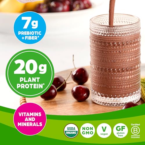 image for Orgain Organic Meal, Vegan Meal Replacement Protein Powder, Creamy Cho