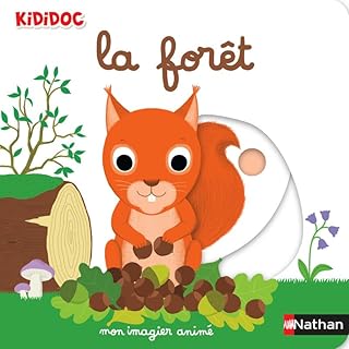 couverture de : Mon imagier anim&eacute; la for&ecirc;t