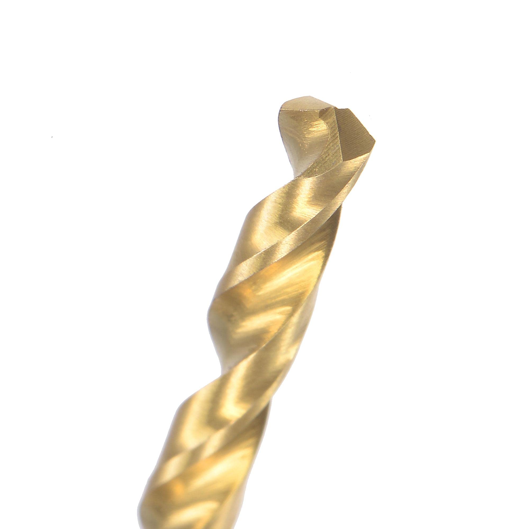 Uxcell HSS-Spiralbohrer, Titanbeschichtet – 1,5 Mm Durchmesser, 40 Mm Länge, 6 Stück, Für Metall & Holz