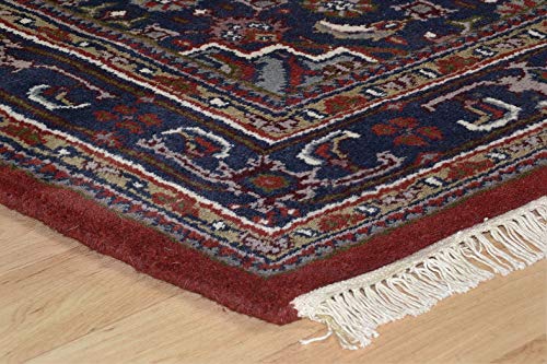 Theko Orient Teppich Bidjar rotblau Grösse 40 x 60 cm – Bild 4